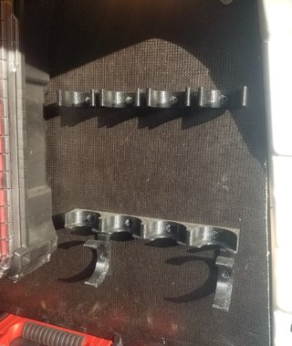 2 Soportes para 8 cartuchos de silicona
