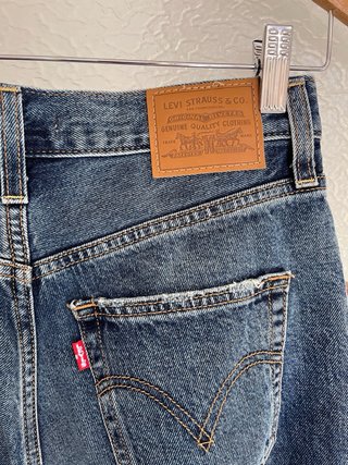 Levi's Ribcage Wide Leg Jeans Azul