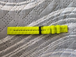 Correa Reloj 22mm Amarillo