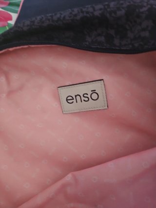 Mochila Enso Corazón Lentejuelas Rosa Azul
