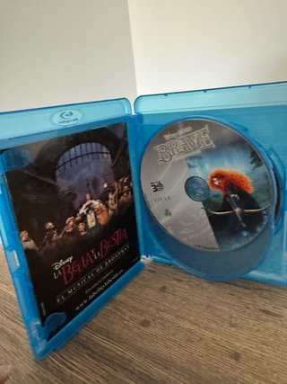 BRAVE (INDOMABLE) - BLU-RAY 3D - 3 DISCOS