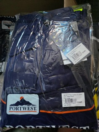 Pantalones Portwest Hi-Vis Talla L