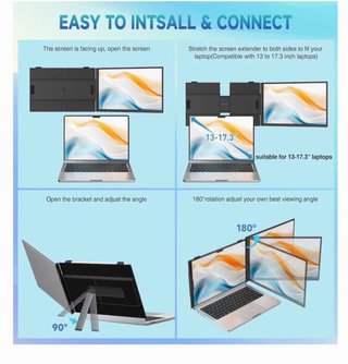 Monitor portatile Siaviala 15,6 FHD IPS