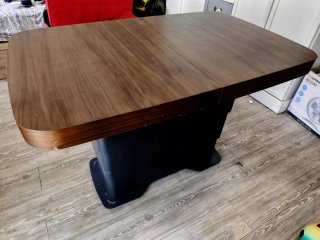 Mesa elevable automática extensible