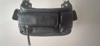 Bolso Zara Baguette Viral Negro