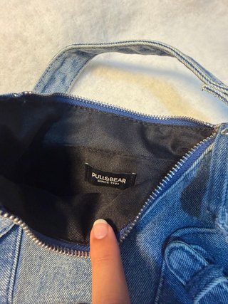 Bolso de mano vaquero Pull&Bear