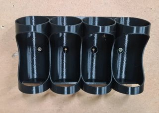 1 Soportes para 4 cartuchos de silicona