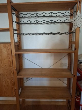 Estantería Alacena Madera c9n botellero