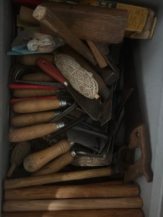 Conjunto herramientas albañilería