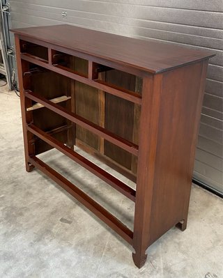 Cómoda Madera Tropical Estilo Marinero