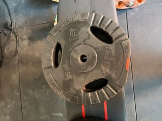 Discos de caucho Gorilla Sports 15kg