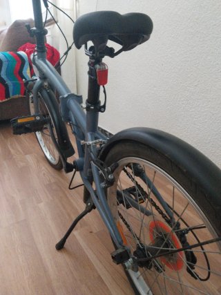 Bicicleta plegable Decathlon