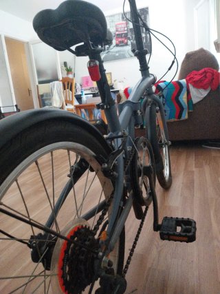 Bicicleta plegable Decathlon