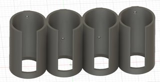 2 Soportes para 8 cartuchos de silicona