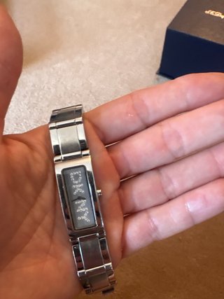 Reloj DKNY Mujer Acero Esfera Rectangular Brillant