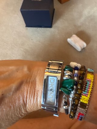 Reloj DKNY Mujer Acero Esfera Rectangular Brillant