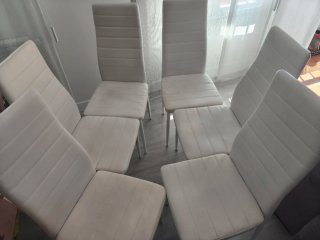 6 Sillas Blancas