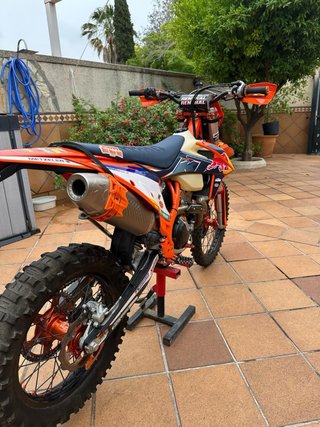 KTM 350 EXC Factory Naranja/Blanca