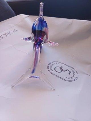 Delfín Murano Vidrio Multicolor