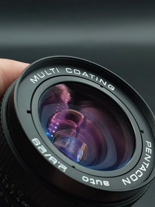 objetivo gran angular Pentacon 28mm f2.8 M42