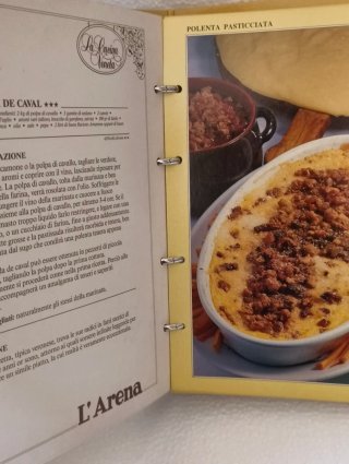 Libro vintage ricette cucina Veneta