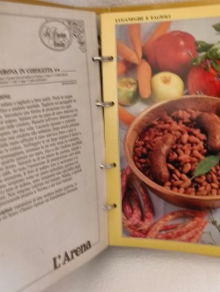 Libro vintage ricette cucina Veneta