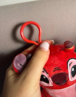 Pupazzo Stitch Rosso con Cartellino Disney