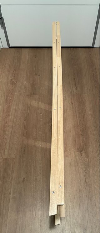Estantería Escalera 4 Baldas Madera Blanca