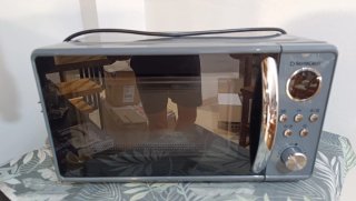 Microondas Silvercrest 700W Gris