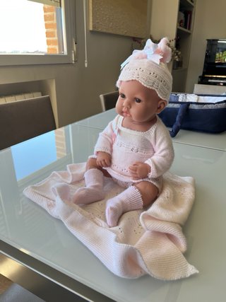 Lote Muñeca Bebé con Accesorios