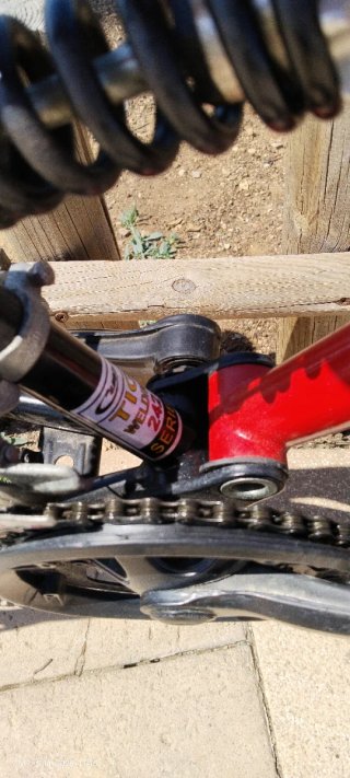 Bicicleta Montaña GOLD BIKE Roja Modelo 524.30