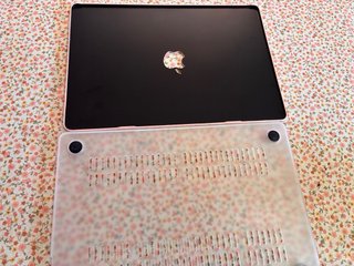 Custodia MacBook Air 15" Rosa Coccodrillo