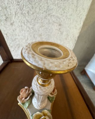 Portacandele Limoges France Vintage