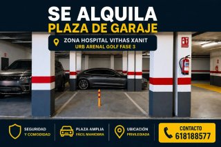 Alquiler Plaza de garaje
