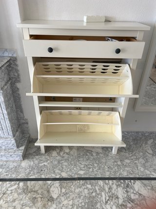 Zapatero Ikea Hemnes Blanco