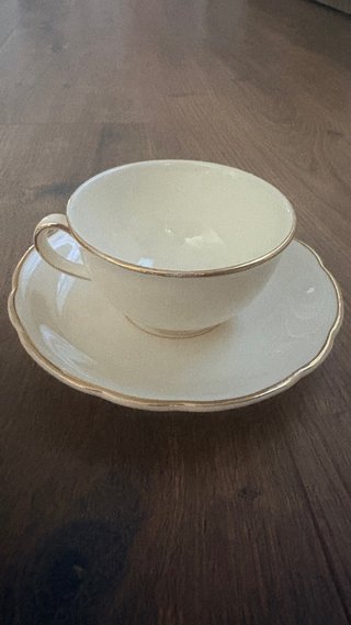 4 Tazas Villeroy & Boch Vintage Porcelana
