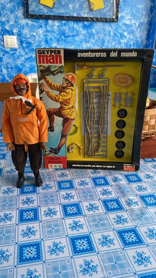 Geyperman Rescate Montaña Original Caja Accesorios