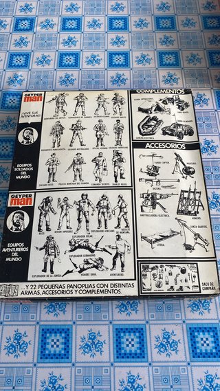 Geyperman Rescate Montaña Original Caja Accesorios
