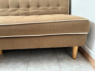 Divano letto 3 posti nordico vintage
