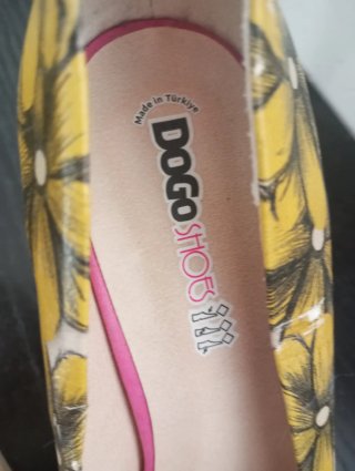Zapatos tacón DOGO floral beige/amarillo talla 39