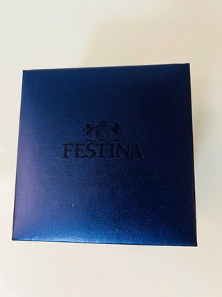 Caja Reloj Festina Azul