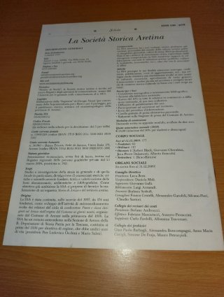 Rivista "Notizie di Storia" - N. 22 Dicembre 2009
