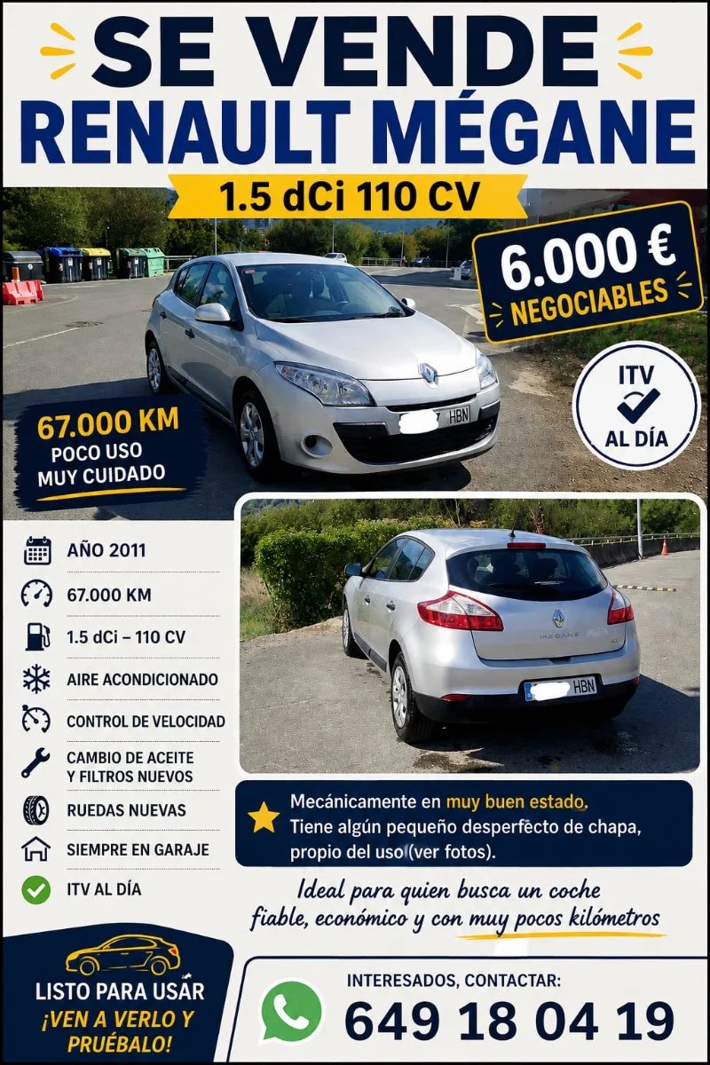 Renault Megane 2011 - foto 1