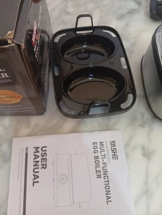 YASHE Cocedor de Huevos Multifunción