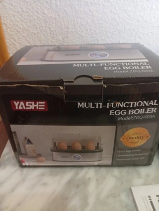 YASHE Cocedor de Huevos Multifunción