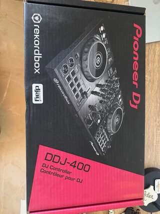 Controlador DJ Pioneer DDJ-400 + Caja y Manuales