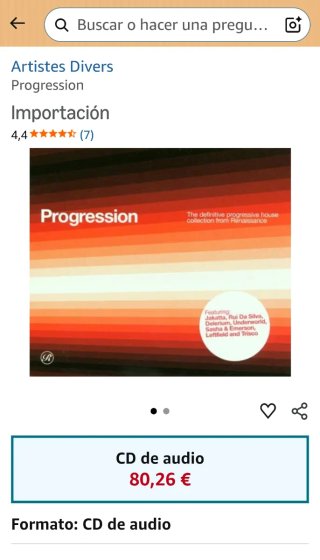 2CD Jewel Box Varios Artistas - Progression vol.1