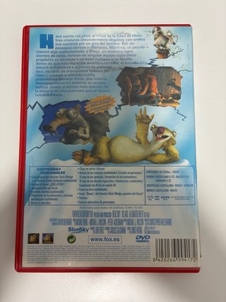Ice Age: La Edad de Hielo DVD