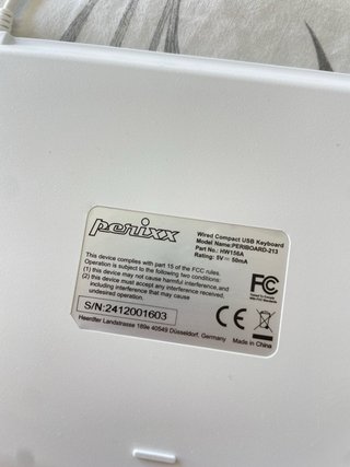 Tastiere USB per computer bianco