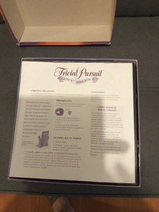 Trivial Pursuit Genus Edición II Juego